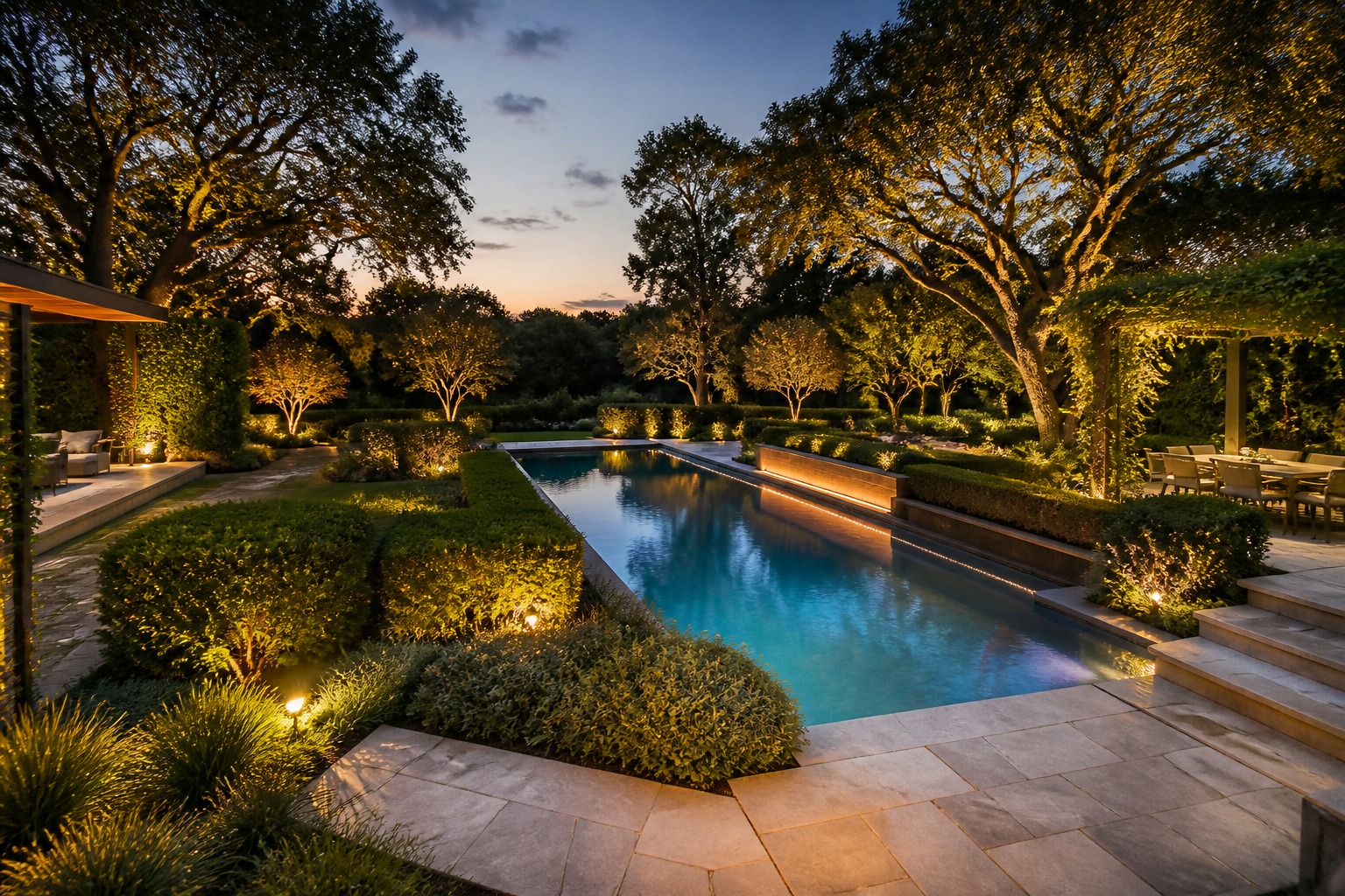 Example website design for landscape gardeners