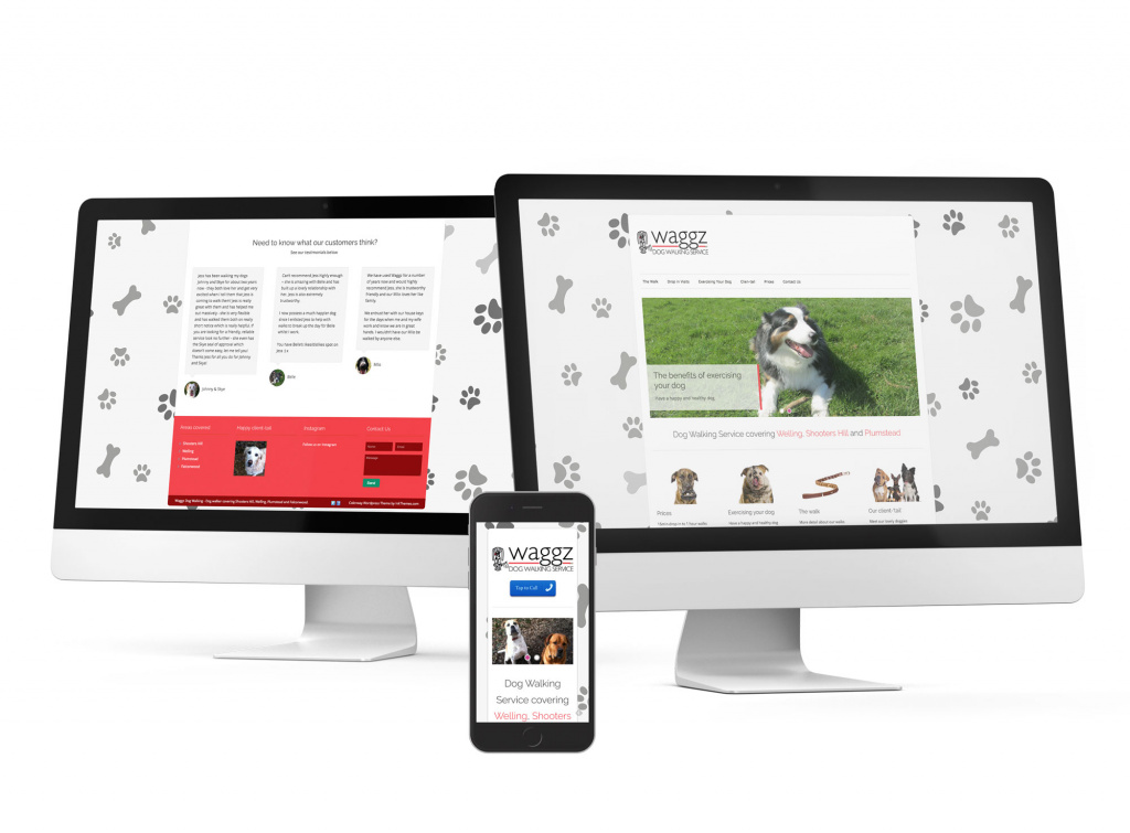 Dog Walking Website build