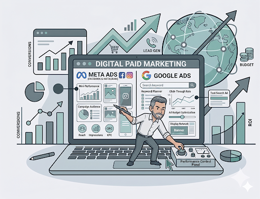 Digital paid marketing
