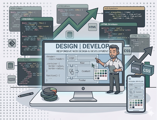 Website design and development